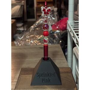 76-16   Handcrafted Extended Length Beaded Pen w/ Refill Ink